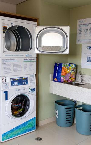 Apartamento para alugar com 37m², 1 quarto e sem vaga Apartamento para alugar com 37m², 1 quarto e sem vagaLavanderia