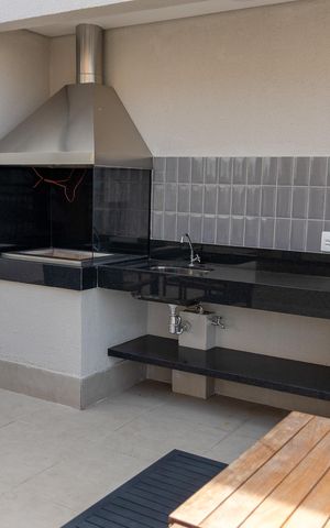 Apartamento para alugar com 37m², 1 quarto e sem vaga Apartamento para alugar com 37m², 1 quarto e sem vagaÁrea comum - Churrasqueira