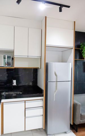 Apartamento para alugar com 37m², 1 quarto e sem vaga Apartamento para alugar com 37m², 1 quarto e sem vagaCozinha