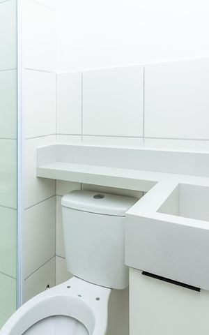 Apartamento para alugar com 37m², 2 quartos e sem vaga Apartamento para alugar com 37m², 2 quartos e sem vagaBanheiro