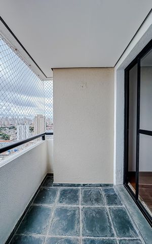 Apartamento à venda com 84m², 3 quartos e 2 vagasVaranda da Sala
