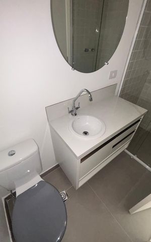 Apartamento para alugar com 62m², 2 quartos e 1 vaga Apartamento para alugar com 62m², 2 quartos e 1 vagaBanheiro