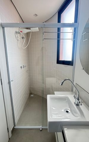 Apartamento para alugar com 62m², 2 quartos e 1 vaga Apartamento para alugar com 62m², 2 quartos e 1 vagaBanheiro da Suíte