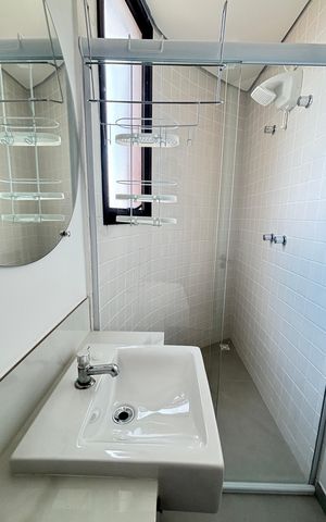 Apartamento para alugar com 62m², 2 quartos e 1 vaga Apartamento para alugar com 62m², 2 quartos e 1 vagaBanheiro da Suíte