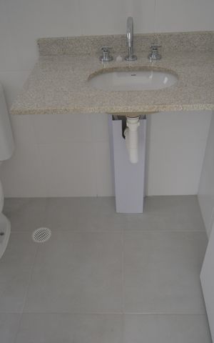 Apartamento à venda com 62m², 2 quartos e 1 vagaBanheiro Social