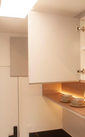 Studio à venda com 26m², 1 quarto e sem vagaCozinha