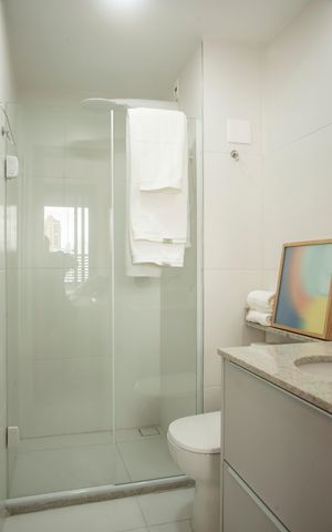 Studio à venda com 26m², 1 quarto e sem vagaBanheiro