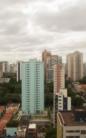 Studio à venda com 26m², 1 quarto e sem vagaVista da Varanda