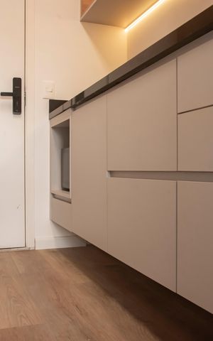 Studio à venda com 26m², 1 quarto e sem vagaCozinha