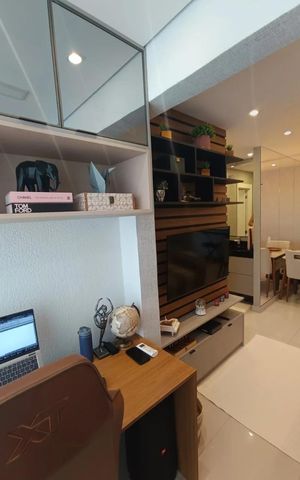 Apartamento à venda com 45m², 1 quarto e 1 vaga Apartamento à venda com 45m², 1 quarto e 1 vagaFoto 12