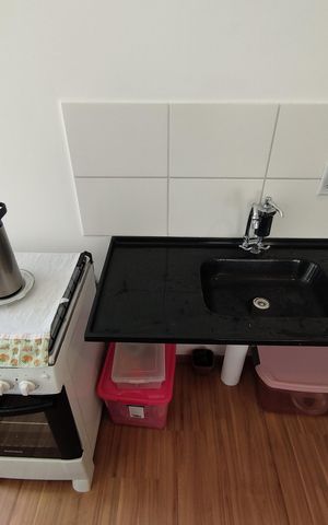 Apartamento à venda com 37m², 2 quartos e sem vaga Apartamento à venda com 37m², 2 quartos e sem vagaCozinha - Torneira
