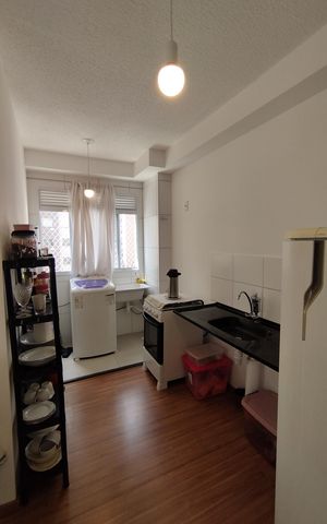 Apartamento à venda com 37m², 2 quartos e sem vaga Apartamento à venda com 37m², 2 quartos e sem vagaCozinha - Torneira