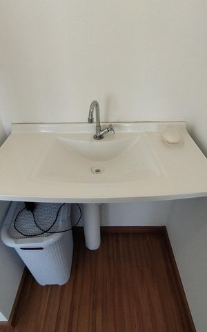 Apartamento à venda com 37m², 2 quartos e sem vaga Apartamento à venda com 37m², 2 quartos e sem vagaBanheiro