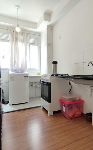 Apartamento à venda com 37m², 2 quartos e sem vaga Apartamento à venda com 37m², 2 quartos e sem vagaCozinha - Torneira