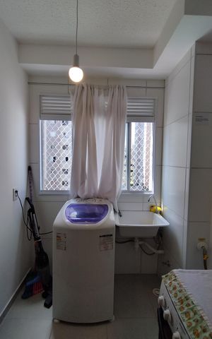 Apartamento à venda com 37m², 2 quartos e sem vaga Apartamento à venda com 37m², 2 quartos e sem vagaÁrea de Serviço