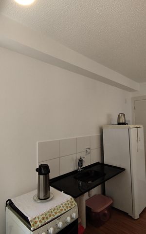Apartamento à venda com 37m², 2 quartos e sem vaga Apartamento à venda com 37m², 2 quartos e sem vagaCozinha - Torneira