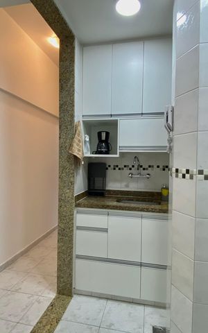 Apartamento à venda com 36m², 1 quarto e sem vaga Apartamento à venda com 36m², 1 quarto e sem vagaCozinha