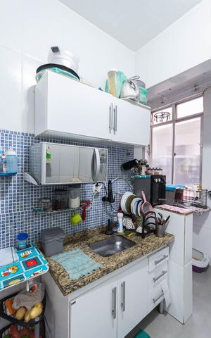 Apartamento à venda com 80m², 3 quartos e sem vagaCozinha