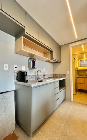 Apartamento à venda com 25m², 1 quarto e sem vaga Apartamento à venda com 25m², 1 quarto e sem vagaCozinha
