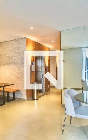 Apartamento à venda com 25m², 1 quarto e sem vaga Apartamento à venda com 25m², 1 quarto e sem vagaHall social