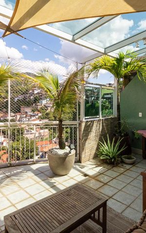 Apartamento à venda com 170m², 3 quartos e 2 vagasCobertura