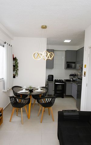 Apartamento para alugar com 47m², 2 quartos e 1 vagaSala