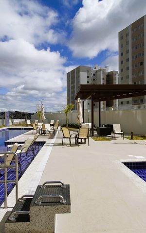 Apartamento para alugar com 47m², 2 quartos e 1 vagaÁrea comum - Piscina