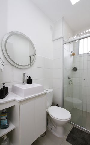 Apartamento para alugar com 47m², 2 quartos e 1 vagaBanheiro Social