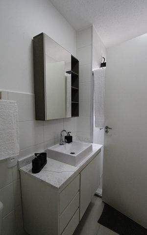 Apartamento para alugar com 47m², 2 quartos e 1 vagaBanheiro da Suíte