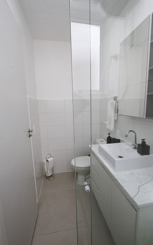 Apartamento para alugar com 47m², 2 quartos e 1 vagaBanheiro da Suíte