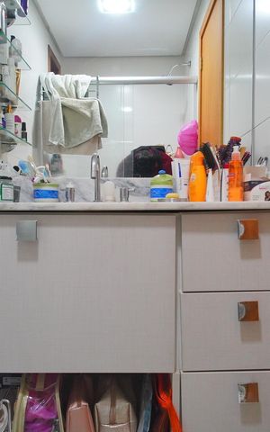 Apartamento à venda com 215m², 2 quartos e 2 vagasBanheiro da Suíte 1