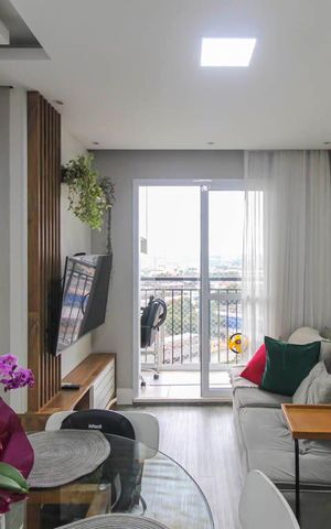 Apartamento à venda com 45m², 2 quartos e 1 vaga Apartamento à venda com 45m², 2 quartos e 1 vagaSala