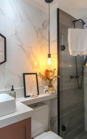 Apartamento à venda com 45m², 2 quartos e 1 vaga Apartamento à venda com 45m², 2 quartos e 1 vagaBanheiro