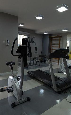 Apartamento à venda com 45m², 2 quartos e 1 vaga Apartamento à venda com 45m², 2 quartos e 1 vagaÁrea comum - Academia