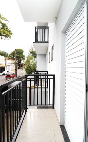 Apartamento para alugar com 34m², 1 quarto e sem vagaVaranda do Quarto