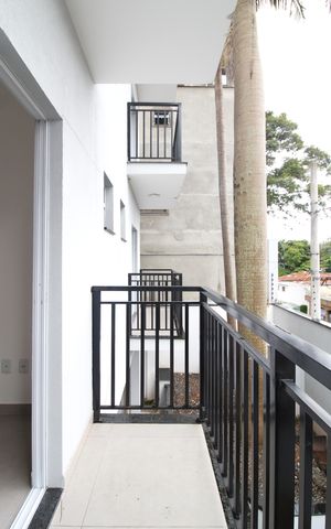 Apartamento para alugar com 45m², 1 quarto e sem vagaVaranda do Quarto