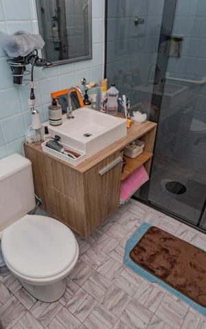 Casa à venda com 292m², 3 quartos e 3 vagasBanheiro da Suíte