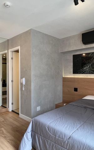 Studio para alugar com 28m², 1 quarto e sem vaga Studio para alugar com 28m², 1 quarto e sem vagaStudio