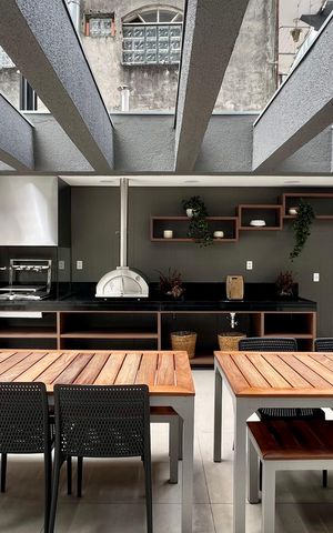 Studio para alugar com 28m², 1 quarto e sem vaga Studio para alugar com 28m², 1 quarto e sem vagaChurrasqueira