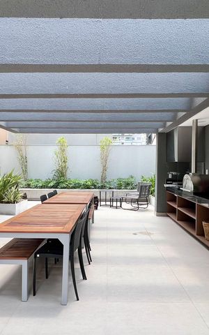 Studio para alugar com 28m², 1 quarto e sem vaga Studio para alugar com 28m², 1 quarto e sem vagaChurrasqueira