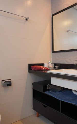 Apartamento à venda com 129m², 3 quartos e 2 vagasBanheiro da Suíte