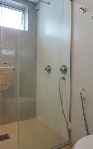 Apartamento à venda com 129m², 3 quartos e 2 vagasBanheiro da Suíte