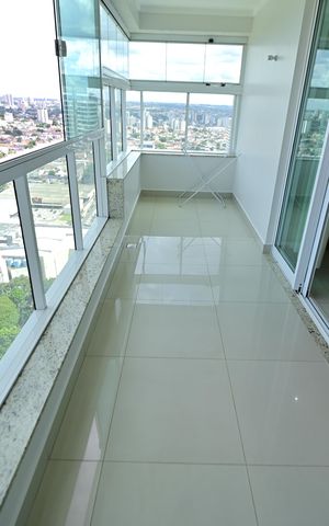 Apartamento para alugar com 46m², 1 quarto e 1 vagaSacada da Sala 