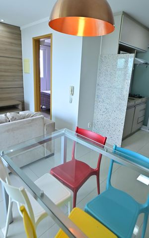 Apartamento para alugar com 46m², 1 quarto e 1 vagaSala
