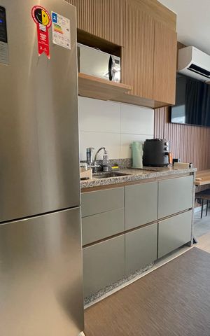 Apartamento para alugar com 25m², 1 quarto e 1 vaga Apartamento para alugar com 25m², 1 quarto e 1 vagaCozinha