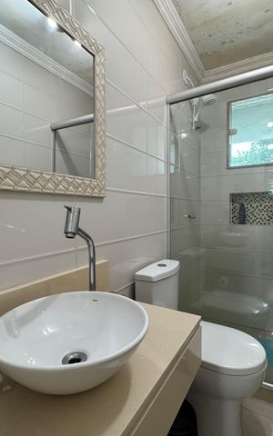Casa de condomínio à venda com 170m², 4 quartos e 1 vaga Casa de condomínio à venda com 170m², 4 quartos e 1 vagaSuíte 2 - Banheiro