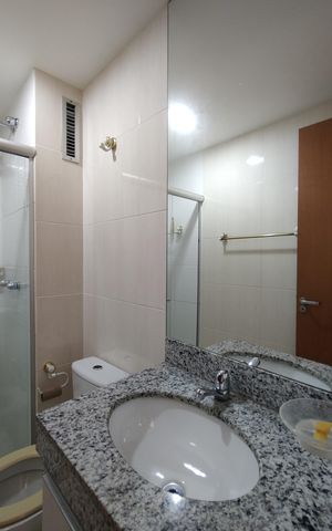 Apartamento à venda com 67m², 2 quartos e 1 vagaBanheiro da Suíte 1