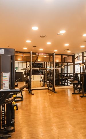 Apartamento à venda com 32m², 1 quarto e 1 vaga Apartamento à venda com 32m², 1 quarto e 1 vagaÁrea comum - Academia