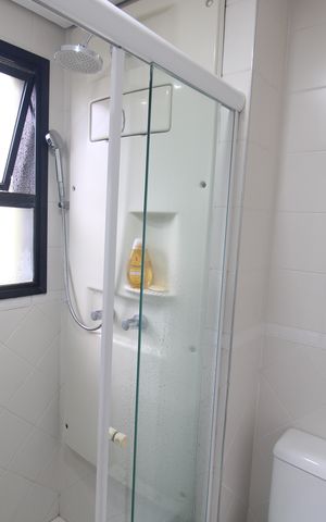 Apartamento à venda com 93m², 3 quartos e 2 vagasBanheiro da Suíte 