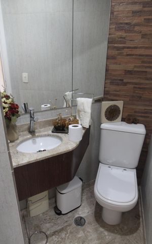 Apartamento à venda com 93m², 3 quartos e 2 vagasLavabo